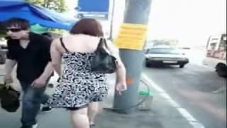 Tarado filmando cuequinha pela estrada