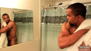 Boxer - Um negro que gosta de se masturbar