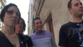 Sessão de sexo grupal entre francesas amadoras