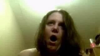 Uma mulher madura com um vibrador na bunda Uma mulher madura com um vibrador na bunda