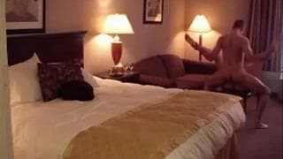 Casal amador faz sextape no hotel!