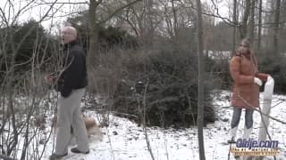 Aleska Diamond adora velhos como este