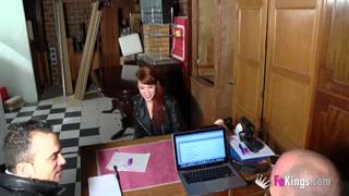 Lilyan uma bela ruiva num casting