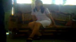 Linda enfermeira a curtir este video