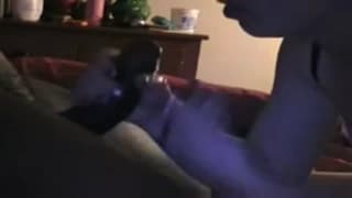 Ela ama a rola grossa do namorado!