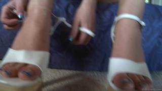 Os pés de Alexis Texas e Amy Brooke Os pés de Alexis Texas e Amy Brooke