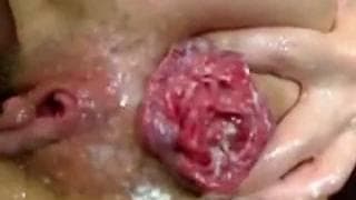 Fisting duplo de bunda e cona para jovens lésbicas Fisting duplo de bunda e cona para jovens lésbicas