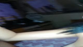 Novinha cuidando dá piroca do seu homem