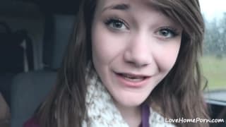 Amadora nos mostra suas habilidades de sucção