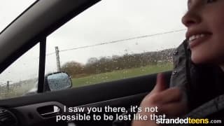 Pegue uma carona e começa a chupar!