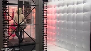 Ash Hollywood na sala de prazer