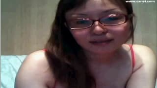 Quando está na webcam ela mostra tudo