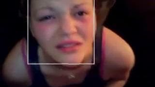 Olha ela mamando com prazer no cacete