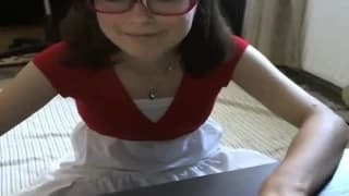 Masturbação feminina bem artística!