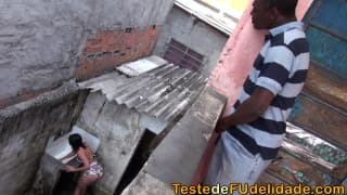 Vizinha gostosa dando pro negão da piroca