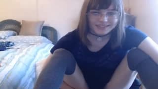 Toques carinhosos dessa meiguinha trans!