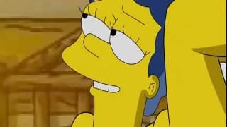 Homer faz sexo intenso com Marge a simpson xxx video