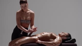 Seção de massagem sexy na pica dura Seção de massagem sexy na pica dura