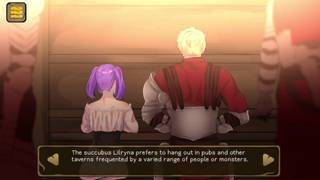 Uma cena hentai quente no Reino da Etiria