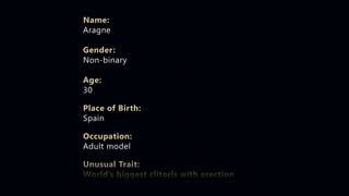 A não-binária mostra sua buceta peluda