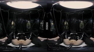 Sexo BDSM em realidade virtual com uma madrasta masoquista