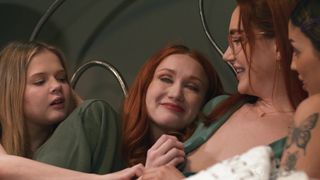 O quarteto lésbico de Siri Dahl com Scarlet, Coco e Vanessa